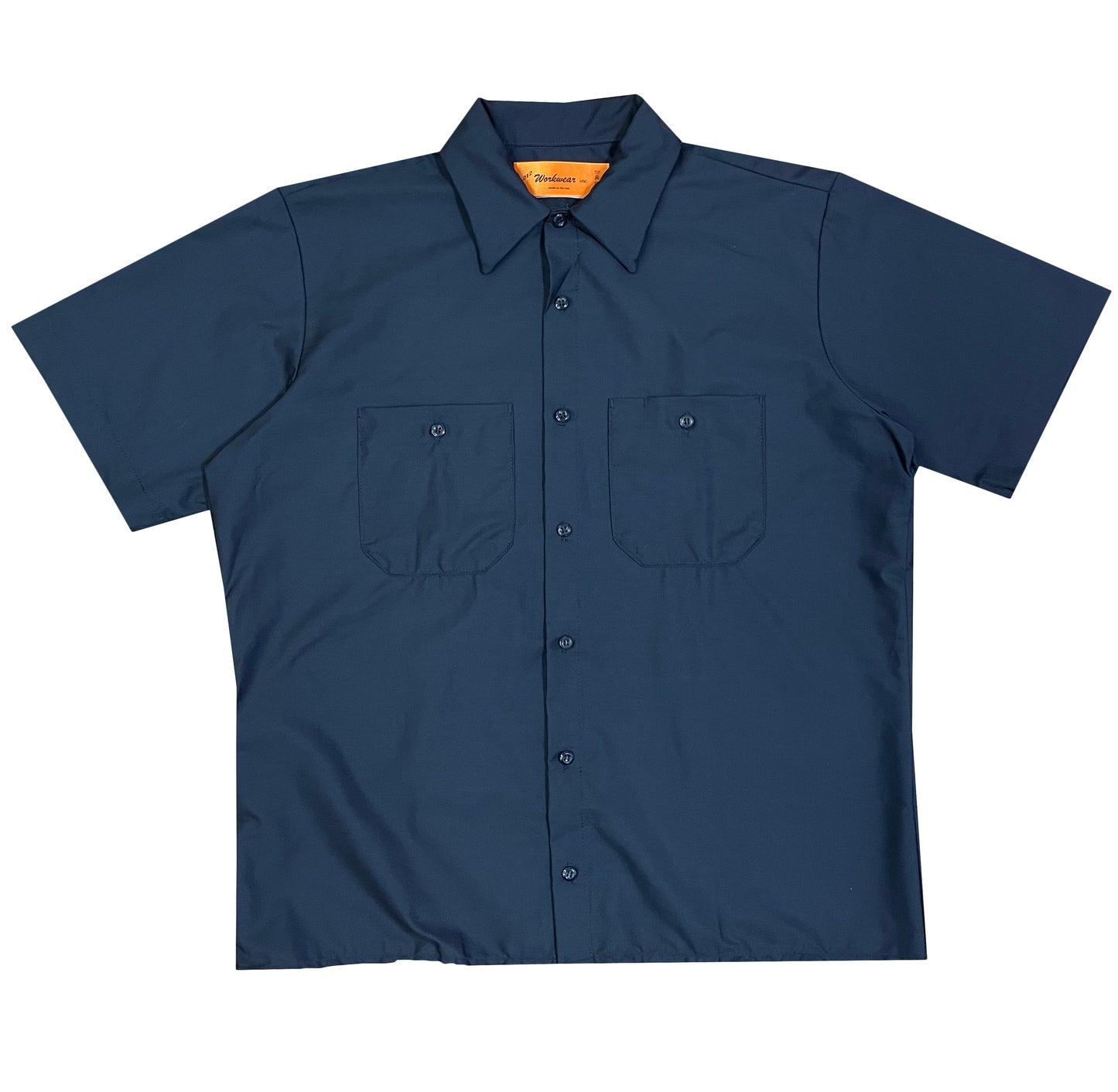 Navy Button-Down Shirt